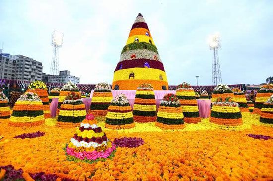 Bathukamma celebration